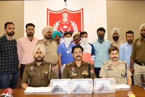 ਪਟਿਆਲਾ ਪੁਲਿਸ ਵੱਲੋਂ ਅੰਤਰਰਾਸ਼ਟਰੀ ਗੈਂਗ ਦੇ ਤਿੰਨ ਮੈਂਬਰ ਹਥਿਆਰਾਂ ਸਮੇਤ ਕਾਬੂ