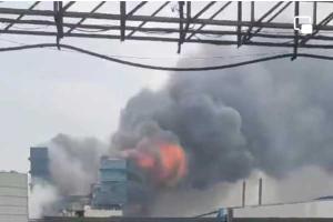 ਫੈਕਟਰੀ ’ਚ ਲੱਗੀ ਭਿਆਨਕ ਅੱਗ, ਕਰੋੜਾਂ ਦਾ ਨੁਕਸਾਨ