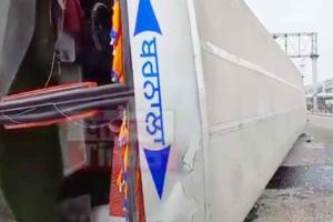 Road Accident : PRTC ਦੀ ਸਵਾਰੀਆਂ ਨਾਲ ਭਰੀ ਬੱਸ ਪਲਟੀ