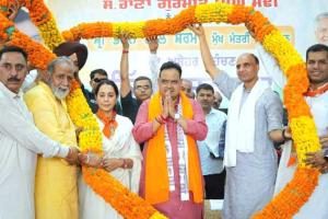 ਬੱਲੂਆਣਾ ਤੇ ਅਬੋਹਰ ’ਚ ਰਾਣਾ ਸੋਢੀ ਦੇ ਹੱਕ ’ਚ ਸੀਐਮ ਭਜਨ ਲਾਲ ਨੇ ਕੀਤਾ ਚੋਣ ਪ੍ਰਚਾਰ