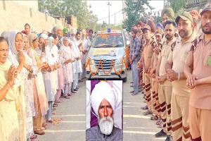 ਬਲਾਕ ਦੇ 18ਵੇਂ ਤੇ ਪਿੰਡ ਦੇ ਪਹਿਲੇ ਸਰੀਰਦਾਨੀ ਬਣੇ ਸੁਖਦੇਵ ਸਿੰਘ ਇੰਸਾਂ