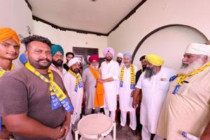 ਕੁਲਦੀਪ ਧਾਲੀਵਾਲ ਨੇ ਸਰਹੱਦੀ ਪਿੰਡ ਜਗਦੇਵ ਖੁਰਦ ’ਚ ਕੀਤਾ ਚੋਣ ਪ੍ਰਚਾਰ