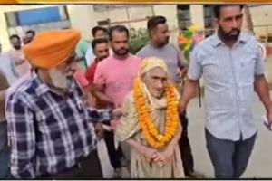 ਨਾਭਾ ਤੋਂ 103 ਸਾਲਾ ਮਾਤਾ ਬਚਨ ਕੌਰ ਨੇ ਵੋਟ ਦੇ ਅਧਿਕਾਰ ਦਾ ਕੀਤਾ ਇਸਤੇਮਾਲ