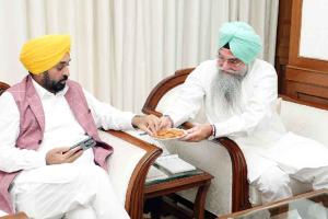 ਬਗਾਵਤੀ ਅਫ਼ਵਾਹਾਂ ਨੂੰ ਮੁੱਖ ਮੰਤਰੀ ਦੀ ਲਗਾਮ, ਭਗਵੰਤ ਮਾਨ ਤੇ ਕੁਲਤਾਰ ਸੰਧਵਾਂ ਨੇ ਕੀਤਾ ਇੱਕ ਘੰਟੇ ਹਾਸਾ-ਠੱਠਾ