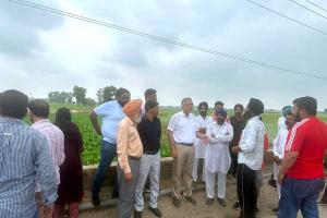 ਸਿਹਤ ਮੰਤਰੀ ਡਾ. ਬਲਬੀਰ ਸਿੰਘ ਨੇ ਕੀਤਾ ਵੱਡੀ ਨਦੀ ਦਾ ਦੌਰਾ