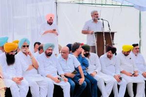 ‘ਆਪ’ ਵੱਲੋਂ ਮੋਹਾਲੀ ’ਚ ਸੂਬਾ ਪੱਧਰੀ ਰੋਸ ਪ੍ਰਦਰਸ਼ਨ