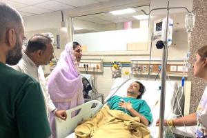 Amrita Warring: ਅੰਮ੍ਰਿਤਾ ਵੜਿੰਗ ਨੇ ਗੋਲੀਬਾਰੀ ’ਚ ਜਖ਼ਮੀ ਦਾ ਜਾਣਿਆ ਹਾਲ