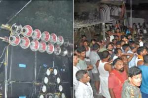 ਕਾਵੜੀਆਂ ਦੀ ਡੀਜ਼ੇ ਟਰਾਲੀ ਹਾਈਵੋਲਟੇਜ ਤਾਰਾਂ ਨਾਲ ਟਕਰਾਈ, 9 ਕਾਵੜੀਆਂ ਦੀ ਮੌਤ