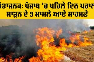 Stubble Burning Case: ਪੰਜਾਬ ’ਚ ਪਹਿਲੇ ਦਿਨ ਪਰਾਲੀ ਸਾੜਨ ਦੇ 9 ਮਾਮਲੇ ਆਏ ਸਾਹਮਣੇ