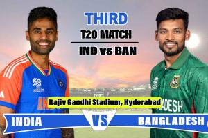 IND vs BAN: ਭਾਰਤ-ਬੰਗਲਾਦੇਸ਼ ਵਿਚਕਾਰ ਤੀਜਾ ਟੀ20 ਅੱਜ, ਇਹ ਦਿੱਗਜ਼ ਖੇਡੇਗਾ ਆਪਣਾ ਆਖਿਰੀ ਮੈਚ