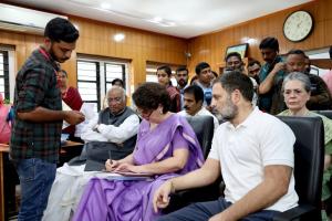 Priyanka Gandhi: ਪ੍ਰਿਅੰਕਾ ਨੇ ਵਾਇਨਾਡ ਲੋਕ ਸਭਾ ਸੀਟ ਤੋਂ ਨਾਮਜ਼ਦਗੀ ਕੀਤੀ ਦਾਖਲ