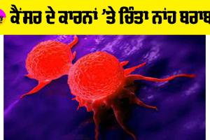 Anti Cancer Day: ਕੈਂਸਰ ਦੇ ਕਾਰਨਾਂ ’ਤੇ ਚਿੰਤਾ ਨਾਂਹ ਬਰਾਬਰ
