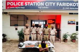 Faridkot News: ਮੈਡੀਕਲ ਕਾਲਜ ਹਸਪਤਾਲ ’ਚੋਂ ਚੋਰੀ ਕਰਨ ਵਾਲੇ ਚੋਰ ਨੂੰ ਸਮਾਨ ਸਮੇਤ ਕੀਤਾ ਕਾਬੂ