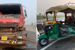 Road Accident: ਆਟੋ ਤੇ ਕੈਮੀਕਲ ਟਰੱਕ ਦੀ ਸਿੱਧੀ ਟੱਕਰ, ਦੋ ਵਿਅਕਤੀਆਂ ਦੀ ਮੌਤ