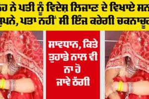 Punjab: ਨੂੰਹ ਨੇ ਪਤੀ ਨੂੰ ਵਿਦੇਸ਼ ਲਿਜਾਣ ਦੇ ਵਿਖਾਏ ਸਨ ਸੁਪਨੇ, ਪਤਾ ਨਹੀਂ ਸੀ ਇਸ ਤਰ੍ਹਾਂ ਕਰੇਗੀ ਚਕਨਾਚੂਰ