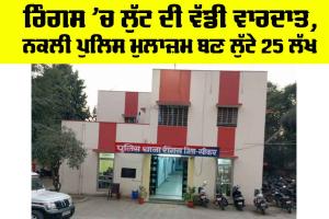 Sikar News: ਰਿੰਗਸ ’ਚ ਲੁੱਟ ਦੀ ਵੱਡੀ ਵਾਰਦਾਤ, ਨਕਲੀ ਪੁਲਿਸ ਮੁਲਾਜ਼ਮ ਬਣ ਲੁੱਟੇ 25 ਲੱਖ