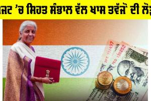 Budget 2025: ਬਜਟ ’ਚ ਸਿਹਤ ਸੰਭਾਲ ਵੱਲ ਖਾਸ ਤਵੱਜੋਂ ਦੀ ਲੋੜ