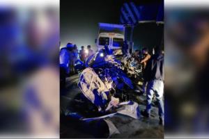 Sirohi Road Accident: ਸਿਰੋਹੀ ’ਚ ਕਾਰ ਅਤੇ ਟਰੱਕ ਦੀ ਟੱਕਰ, 6 ਦੀ ਮੌਤ, ਇੱਕ ਦੀ ਹਾਲਤ ਗੰਭੀਰ