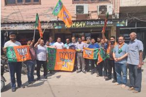 Punjab BJP: ਭਾਜਪਾ ਵਰਕਰਾਂ ਨੇ ਪਾਰਟੀ ਦਾ ਸਥਾਪਨਾ ਦਿਵਸ ਮਨਾਇਆ