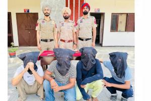 Faridkot News: ਲੁੱਟਾ-ਖੋਹਾਂ ਦੀਆਂ ਵਾਰਦਾਤਾਂ ਨੂੰ ਅੰਜ਼ਾਮ ਦੇਣ ਵਾਲੇ ਗਿਰੋਹ ਦੇ 4 ਮੈਬਰ ਕਾਬੂ