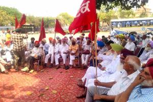 Patiala Gate Rally: ਪੀ.ਆਰ.ਟੀ.ਸੀ. ਰਿਟਾਇਰਡ ਵਰਕਰਜ਼ ਭਾਈਚਾਰਾ ਯੂਨੀਅਨ ਏਟਕ ਵੱਲੋਂ ਕੀਤੀ ਗਈ ਗੇਟ ਰੈਲੀ