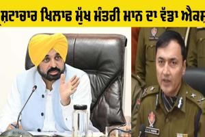 Punjab News: ਭ੍ਰਿਸ਼ਟਾਚਾਰ ਖ਼ਿਲਾਫ਼ CM ਭਗਵੰਤ ਮਾਨ ਦਾ ਵੱਡਾ ਐਕਸ਼ਨ, ਵਿਜੀਲੈਂਸ ਵਿਭਾਗ ਦੇ 3 ਵੱਡੇ ਅਫ਼ਸਰਾਂ ਨੂੰ ਕੀਤਾ ਬਰਖ਼ਾਸਤ