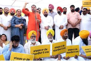 Mohali News: ਪ੍ਰਤਾਪ ਬਾਜਵਾ ਖਿਲਾਫ ’ਆਪ’ ਦਾ ਹੱਲਾ-ਬੋਲ! ਹਜ਼ਾਰਾਂ ਵਲੰਟੀਅਰਾਂ ਨੇ ਕੀਤਾ ਜ਼ੋਰਦਾਰ ਪ੍ਰਦਰਸ਼ਨ