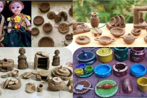 ਪੁਰਾਤਨ ਵਿਰਸਾ: ਅੱਜ ਫਿਰ ਬਚਪਨ ਤੇ ਵਿੱਸਰੇ ਮਿੱਟੀ ਦੇ ਖਿਡੌਣੇ ਯਾਦ ਆਏ