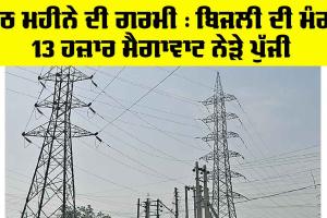 Electricity Demand Punjab: ਜੇਠ ਮਹੀਨੇ ਦੀ ਗਰਮੀ : ਬਿਜਲੀ ਦੀ ਮੰਗ 13 ਹਜ਼ਾਰ ਮੈਗਾਵਾਟ ਨੇੜੇ ਪੁੱਜੀ