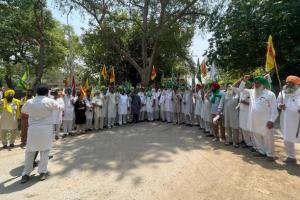 Protest March: ਸੰਯੁਕਤ ਕਿਸਾਨ ਮੋਰਚੇ ਵੱਲੋਂ ਰੋਸ ਮਾਰਚ