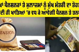 Pension News: ਲੱਖਾਂ ਪੈਨਸ਼ਨਰਾਂ ਤੇ ਮੁਲਾਜ਼ਮਾਂ ਨੂੰ ਮੁੱਖ ਮੰਤਰੀ ਦਾ ਤੋਹਫ਼ਾ, ਮਹਿੰਗਾਈ ਭੱਤਾ ਵਧਿਆ, ਬਕਾਇਆ ਵੀ ਦਿੱਤਾ ਜਾਵੇਗਾ, ਜਲਦੀ ਹੀ ਖਾਤੇ ’ਚ ਆਵੇਗੀ ਵਧੀ ਹੋਈ ਤਨਖਾਹ
