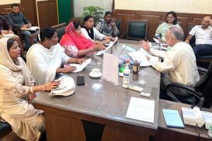 Asha Workers News: ਆਸ਼ਾ ਵਰਕਰਜ਼ ਦਾ ਇੱਕ ਵਫਦ ਸਿਹਤ ਮੰਤਰੀ ਬਲਵੀਰ ਸਿੰਘ ਨੂੰ ਮਿਲਿਆ