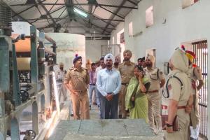 Central Jail: ਜੇਲ੍ਹ ਵਿਭਾਗ ਦੇ ਪ੍ਰਮੁੱਖ ਸਕੱਤਰ ਤੇ ਏ.ਡੀ.ਜੀ.ਪੀ. ਜੇਲ੍ਹਾਂ ਵੱਲੋਂ ਕੇਂਦਰੀ ਜ਼ੇਲ੍ਹ ਦਾ ਨਿਰੀਖਣ