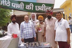 Talwandi Bhai News: ਤਲਵੰਡੀ ਭਾਈ ਦੀ ਸਾਧ-ਸੰਗਤ ਨੇ ਠੰਢੇ ਜਲ ਦੀ ਛਬੀਲ ਲਾਈ