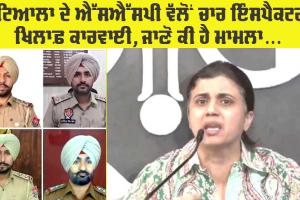 Colonel Bath Assault Case: ਪਟਿਆਲਾ ਦੇ ਐੱਸਐੱਸਪੀ ਵੱਲੋਂ ਚਾਰ ਇੰਸਪੈਕਟਰਾਂ ਖਿਲਾਫ਼ ਕਾਰਵਾਈ