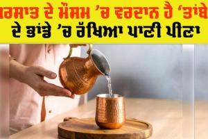 Copper Water Benefits: ਬਰਸਾਤ ਦੇ ਮੌਸਮ ’ਚ ਵਰਦਾਨ ਹੈ ‘ਤਾਂਬੇ’ ਦੇ ਭਾਂਡੇ ’ਚ ਰੱਖਿਆ ਪਾਣੀ ਪੀਣਾ