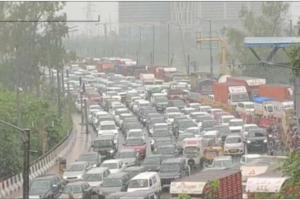 Delhi Rain: ਦਿੱਲੀ-ਐਨਸੀਆਰ ’ਚ ਭਾਰੀ ਮੀਂਹ ਨੇ ਕੀਤਾ ਜਨਜੀਵਨ ਪ੍ਰਭਾਵਿਤ, ਟ੍ਰੈਫਿਕ ਜਾਮ ਤੋਂ ਲੋਕ ਪਰੇਸ਼ਾਨ