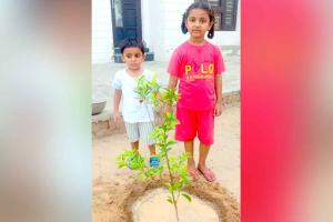 Sunam News: ਬੇਟੇ ਦਾ ਜਨਮਦਿਨ 50 ਪੌਦੇ ਲਾ ਮਨਾਇਆ