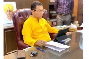 Sunam News: ਮੰਤਰੀ ਅਰੋੜਾ ਵੱਲੋਂ ਸੁਨਾਮ ਵਾਸੀਆਂ ਦੀ ਸਿਹਤ ਦੇ ਮੱਦੇਨਜ਼ਰ ਸਿਹਤ ਮੰਤਰੀ ਸਮੇਤ ਹੋਰ ਅਧਿਕਾਰੀਆਂ ਨਾਲ ਵਰਚੂਅਲ ਮੀਟਿੰਗ