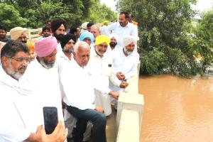 Ghaggar River: ਘੱਗਰ ਦਰਿਆ ’ਚ ਪਾਣੀ ਘੱਟਣ ਦੇ ਆਸਾਰ : ਬਰਿੰਦਰ ਗੋਇਲ