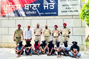 Jaitu Police: ਜੈਤੋ ਪੁਲਿਸ ਦੀ ਵੱਡੀ ਕਾਰਵਾਈ ਲੜਾਈ ਦੀ ਵਾਰਦਾਤ ’ਚ ਸ਼ਾਮਲ ਗਿਰੋਹ ਦੇ 8 ਵਿਅਕਤੀ ਕਾਬੂ