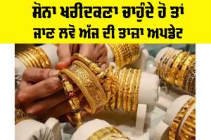 Gold Price Today: ਸੋਨੇ ਦੀਆਂ ਕੀਮਤਾਂ ਸਬੰਧੀ ਨਿਵੇਸ਼ਕਾਂ ਲਈ ਆਈ ਨਵੀਂ ਅਪਡੇਟ