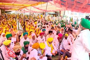 Punjab Farmers: ਸੰਯੁਕਤ ਕਿਸਾਨ ਮੋਰਚੇ ਵੱਲੋਂ ਜ਼ਿਲ੍ਹਾ ਪ੍ਰਬੰਧਕੀ ਕੰਪਲੈਕਸ ਮੂਹਰੇ ਜ਼ੋਰਦਾਰ ਰੋਸ ਧਰਨਾ