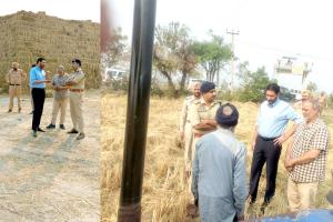 Stubble Management: ਏਡੀਸੀ ਦਮਨਜੀਤ ਸਿੰਘ ਮਾਨ ਤੇ ਐਸਪੀ ਵੈਭਵ ਚੌਧਰੀ ਵੱਲੋਂ ਪਰਾਲੀ ਸੰਭਾਲ ਰਹੇ ਕਿਸਾਨਾਂ ਨਾਲ ਕੀਤੀ ਮੁਲਾਕਾਤ