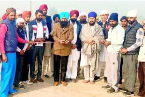 Faridkot Sports News: ਪਿੰਡ ਸਿੱਖਾਂਵਾਲਾ ਵਿਖੇ 15ਵੇਂ ਕਾਸਕੋ ਕ੍ਰਿਕਟ ਟੂਰਨਾਮੈਂਟ ਦਾ ਮਣੀ ਧਾਲੀਵਾਲ ਵੱਲੋਂ ਉਦਘਾਟਨ