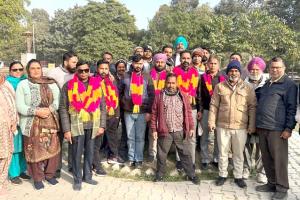 Faridkot News: ਡੀਸੀ ਦਫਤਰ ਫ਼ਰੀਦਕੋਟ ਦੇ ਦਰਜਾ ਚਾਰ ਮੁਲਾਜ਼ਮਾਂ ਦੇ ਅਹੁਦੇਦਾਰਾਂ ਦੀ ਹੋਈ ਚੋਣ