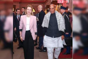 India EU Defence: ਰੱਖਿਆ ਮੰਤਰੀ ਨੇ ਯੂਰਪੀਅਨ ਕਮਿਸ਼ਨ ਦੇ ਵਾਇਸ ਚੇਅਰਮੈਨ ਨਾਲ ਕੀਤੀ ਮੁਲਾਕਾਤ