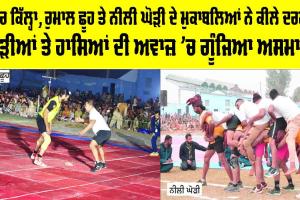 Sirsa News: ਬਾਂਦਰ ਕਿੱਲ੍ਹਾ, ਰੁਮਾਲ ਛੂਹ ਤੇ ਨੀਲੀ ਘੋੜੀ ਦੇ ਮੁਕਾਬਲਿਆਂ ਨੇ ਕੀਲੇ ਦਰਸ਼ਕ
