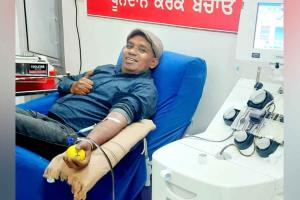 Sunam News: ਐਮਰਜੰਸੀ ’ਚ ਪਲੇਟਲੈਟਸ ਸੈੱਲ ਦਾਨ ਕਰਕੇ ਮਰੀਜ਼ ਦੀ ਬਚਾਈ ਜਾਨ