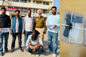 Crime News Faridkot: ਫਰੀਦਕੋਟ ਪੁਲਿਸ ਵੱਲੋਂ ਇੱਕ ਵਿਅਕਤੀ ਨੂੰ ਨਜਾਇਜ਼ ਅਸਲੇ ਸਮੇਤ ਕੀਤਾ ਕਾਬੂ